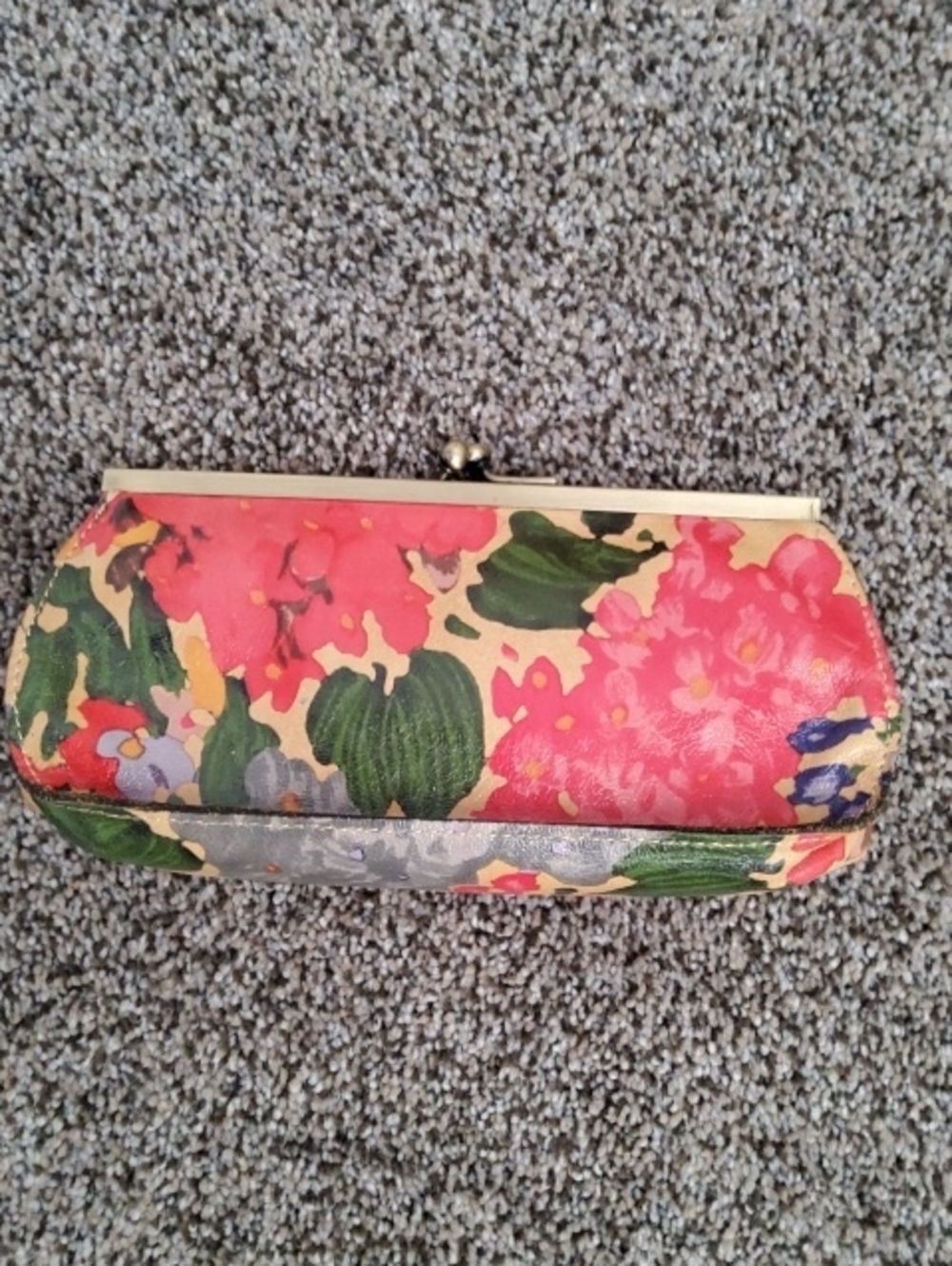 Patricia Nash Floral Wallet in Pink & Brown